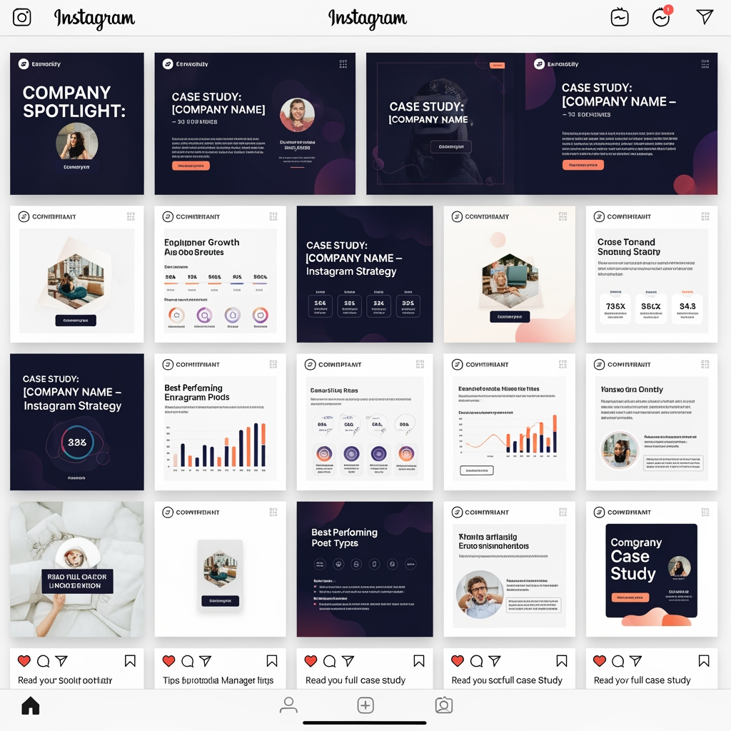 AI Design for i m doing cASE STUDIES ON DIFFERENT COMPANIES ON INSTA