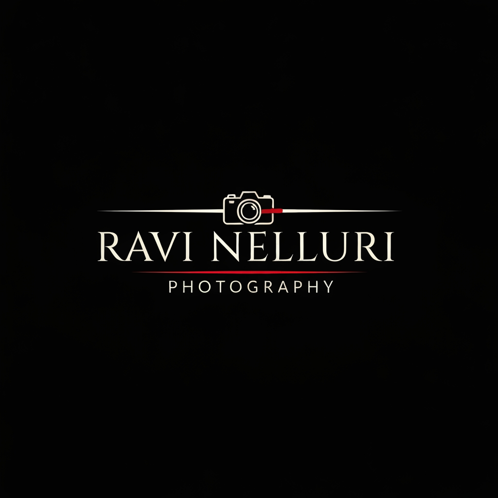 AI Design for Create an ultra rare, iconic luxury logo for "RAVI NELLURI PHOTOGRAPHY" inspired by a $50,000 international creative brand.
Create a symbol that feels like a visual signature of a legendary photographer — a fusion of light beam, human vision, lens reflection and timeless storytelling into one abstract masterpiece.
Do NOT use a normal camera icon. Invent a completely new luxury emblem that can become recognizable worldwide.
Typography: custom luxury lettering, exclusive handcrafted font, elegant sharp details, premium editorial fashion style. Make "RAVI NELLURI" look like a famous artist name.
Design language: Ferrari-level branding, luxury watch identity, Hollywood photography studio, minimal but powerful.
Black matte background, ivory white lettering, one premium red accent line like a signature mark.
The final logo should feel expensive, rare, timeless, confident and unforgettable. Clean vector, perfect spacing, professional brand system.
Negative prompt:
ordinary photography logo, camera outline, lens icon, generic monogram, cheap font, template logo, over decoration