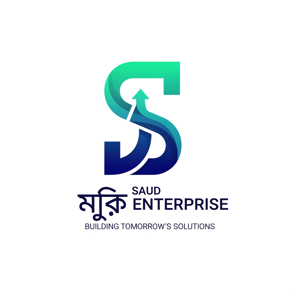 AI Design for make a logo for   "সাউদ এন্টারপ্রাইজ" in the provided name