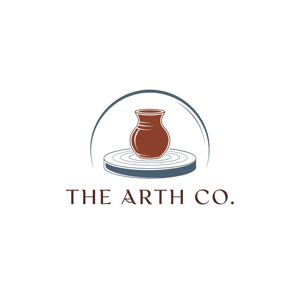 AI Design for I want to create a logo for my pottery studio - the Arth Co.