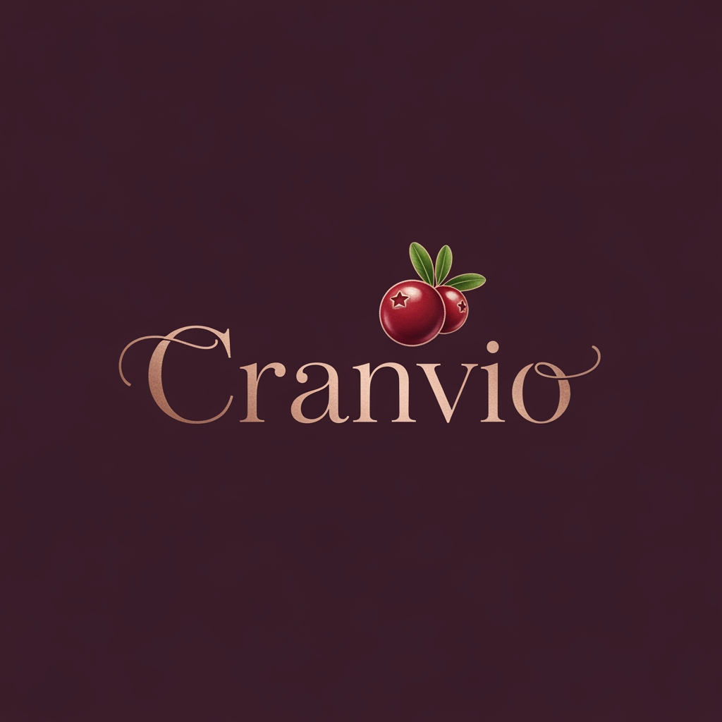 AI Design for Cranvio if i use this name as our premium gifing and premium chocolate brand suggest logo for the business use premium colors dont use so much bright shades make it more premium
use premium colors