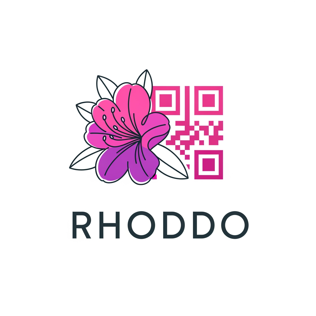 AI Design for i need a logo for my brand name RHODDO its inspire from rhodondern and its a event ticketing app