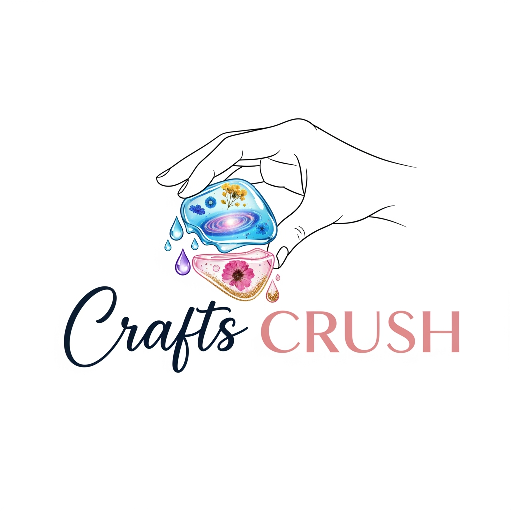 AI Design for my company's name is Crafts Crush. i make resin arts and products. i want a logo for this.