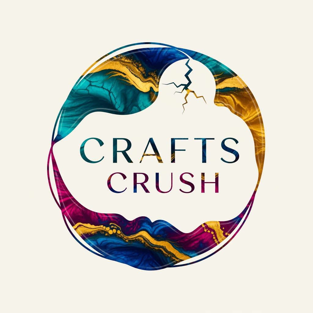 AI Design for my company's name is Crafts Crush. i make resin arts and products. i want a logo for this.
