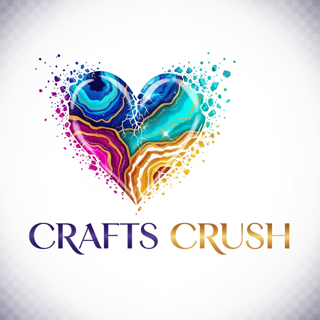AI Design for my company's name is Crafts Crush. i make resin arts and products. i want a logo for this.