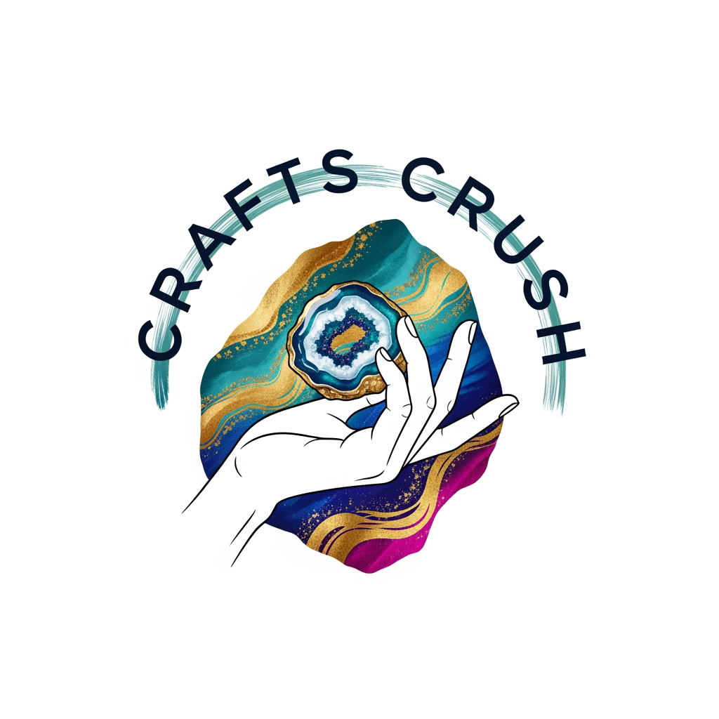 AI Design for my company's name is Crafts Crush. i make resin arts and products. i want a logo for this.