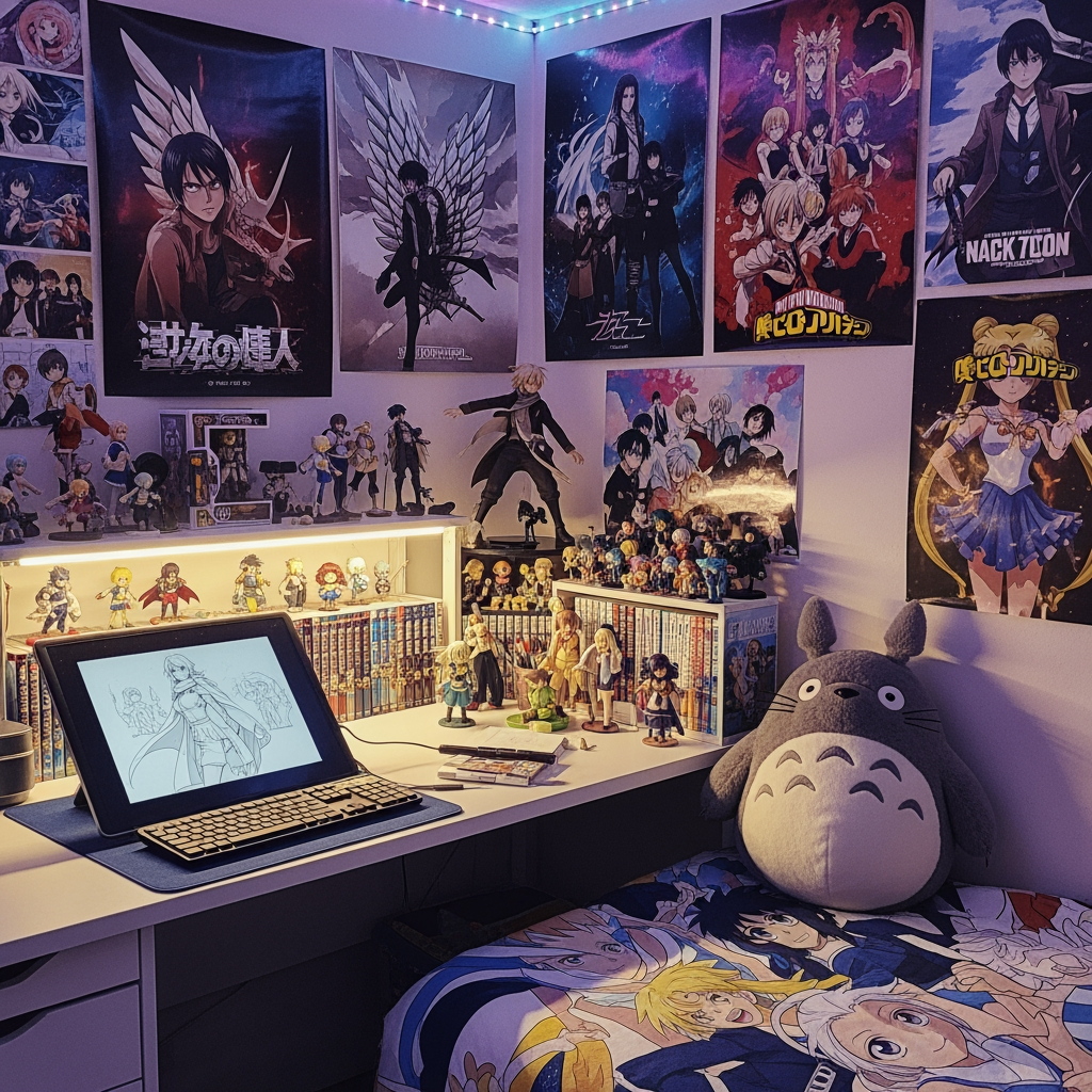 AI Design for ANIME LOVER