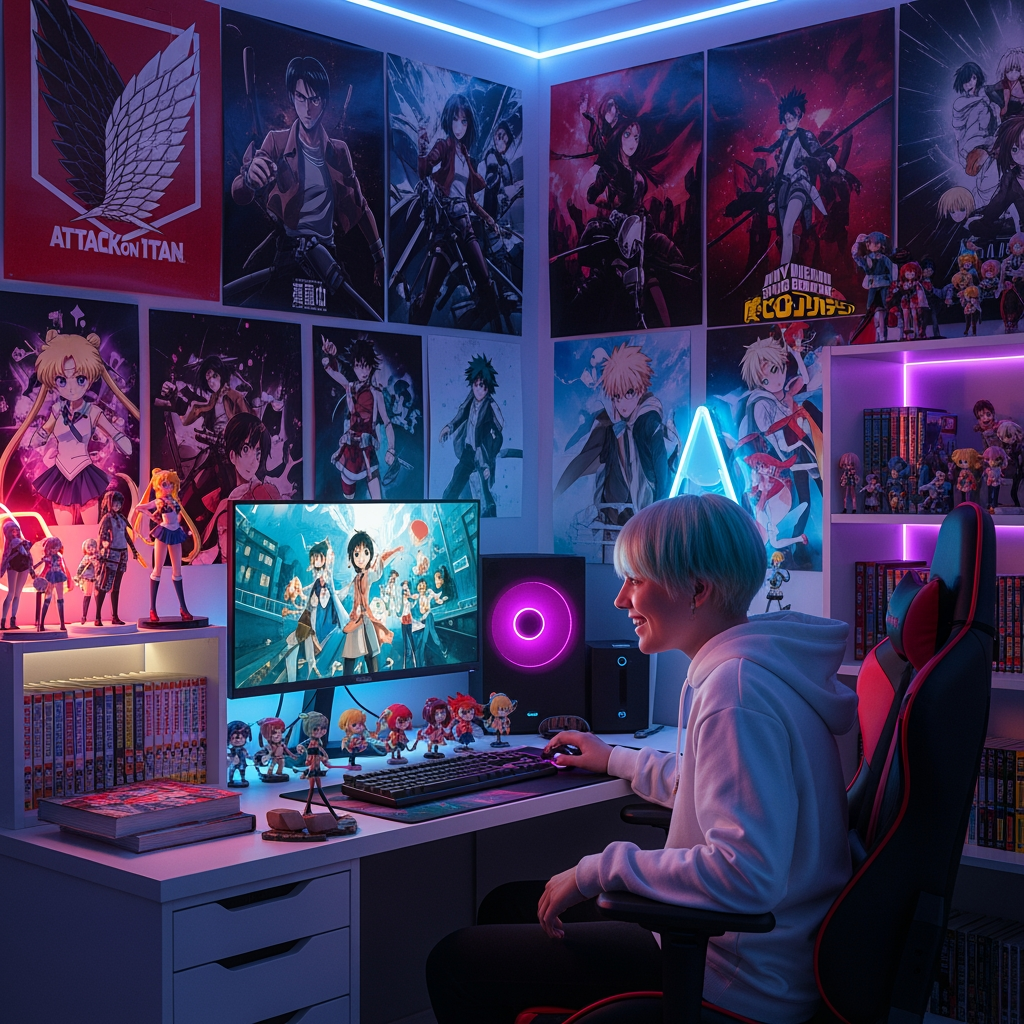 AI Design for ANIME LOVER
