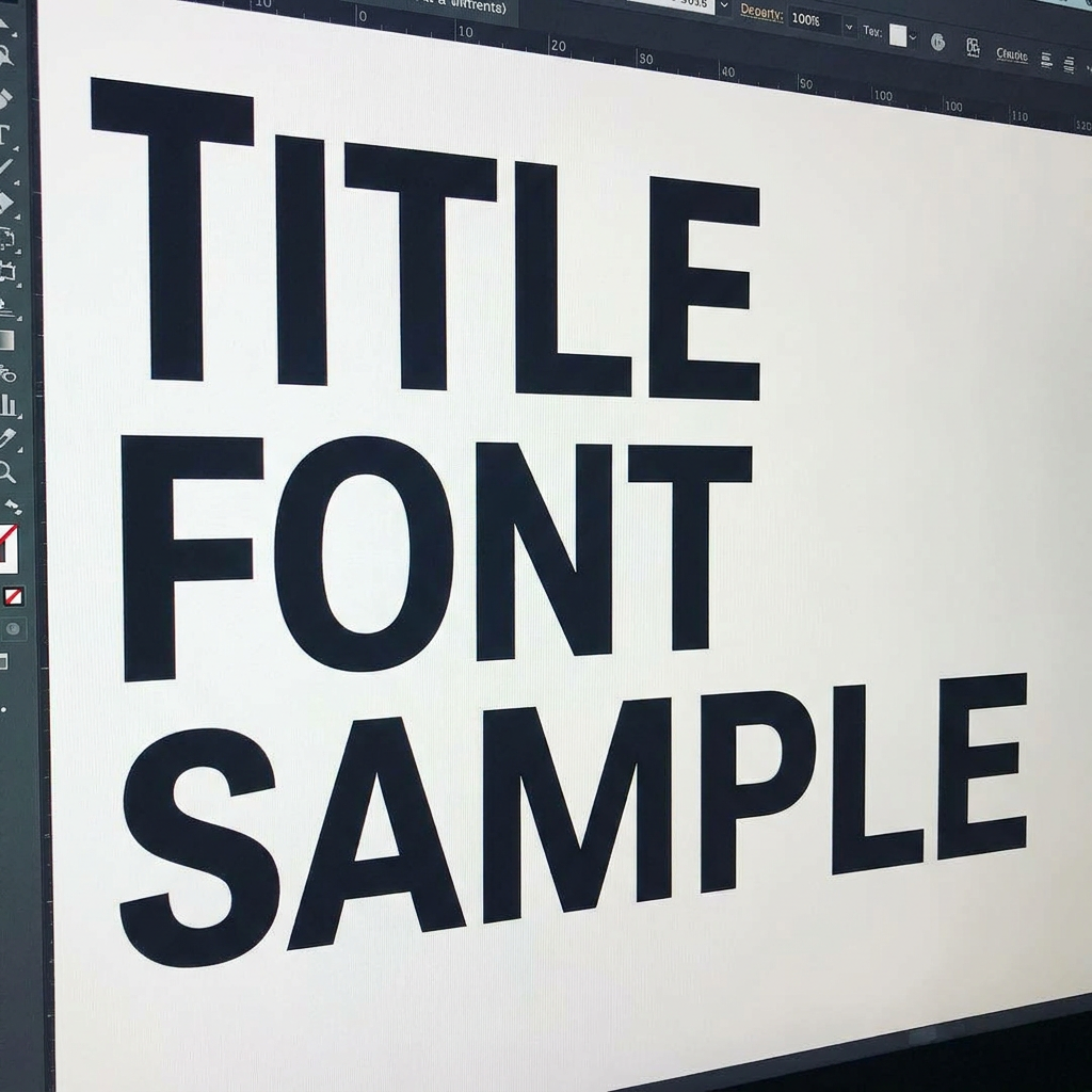 AI Design for look i just need a title font i dont need moon images