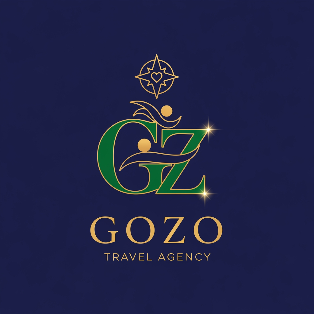 AI Design for need to create a premium logo for GOZO travel agency
which started by two woman based on the travel related
Premium and Elegant Logo
❖ Represents two passionate women entreprenuers
❖ Deliverables in PNG, SVG, AI and PDF
❖ Recommended Colors : Royal Blue, Emerald Green & Gold
see all the other travel agency logo for reference and create a best one for us and chk with the perfect one beacuse this is the 1st request the gave us so we have to give them the best