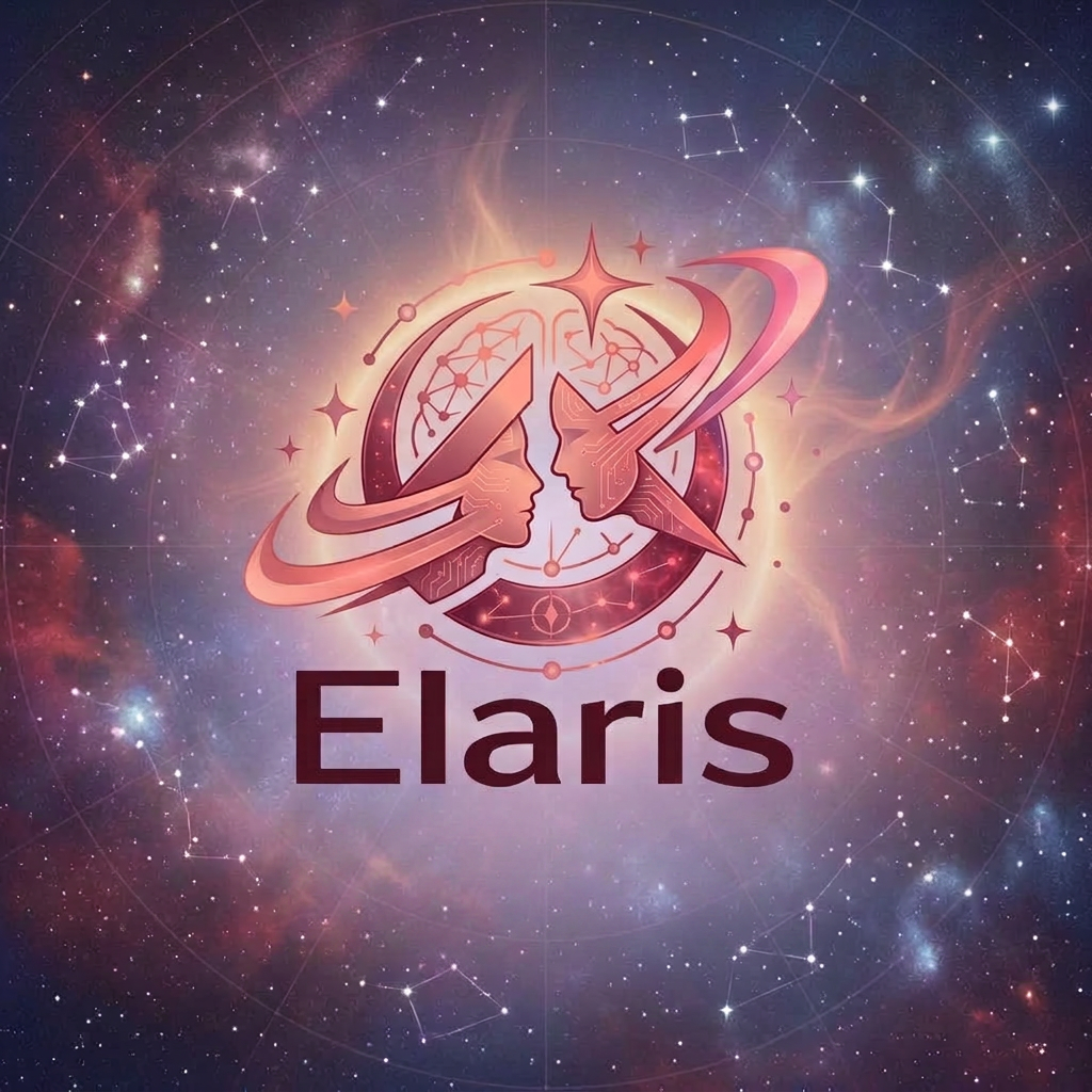 AI Design for Elaris hackathon team woh minds connetcings together to make a real world project "Elaris represents the idea of reaching beyond limits, just as stars illuminate the path forward. It symbolizes growth, innovation, and the pursuit of excellence." Broo so we have to design logo for that team. Something which will look good as a logo and will look innovate as well as aestheticn....somethings can be taken from reference pic jo phto h usme bsneeche jo innovation hub and hackthon team and all given h usse hta do