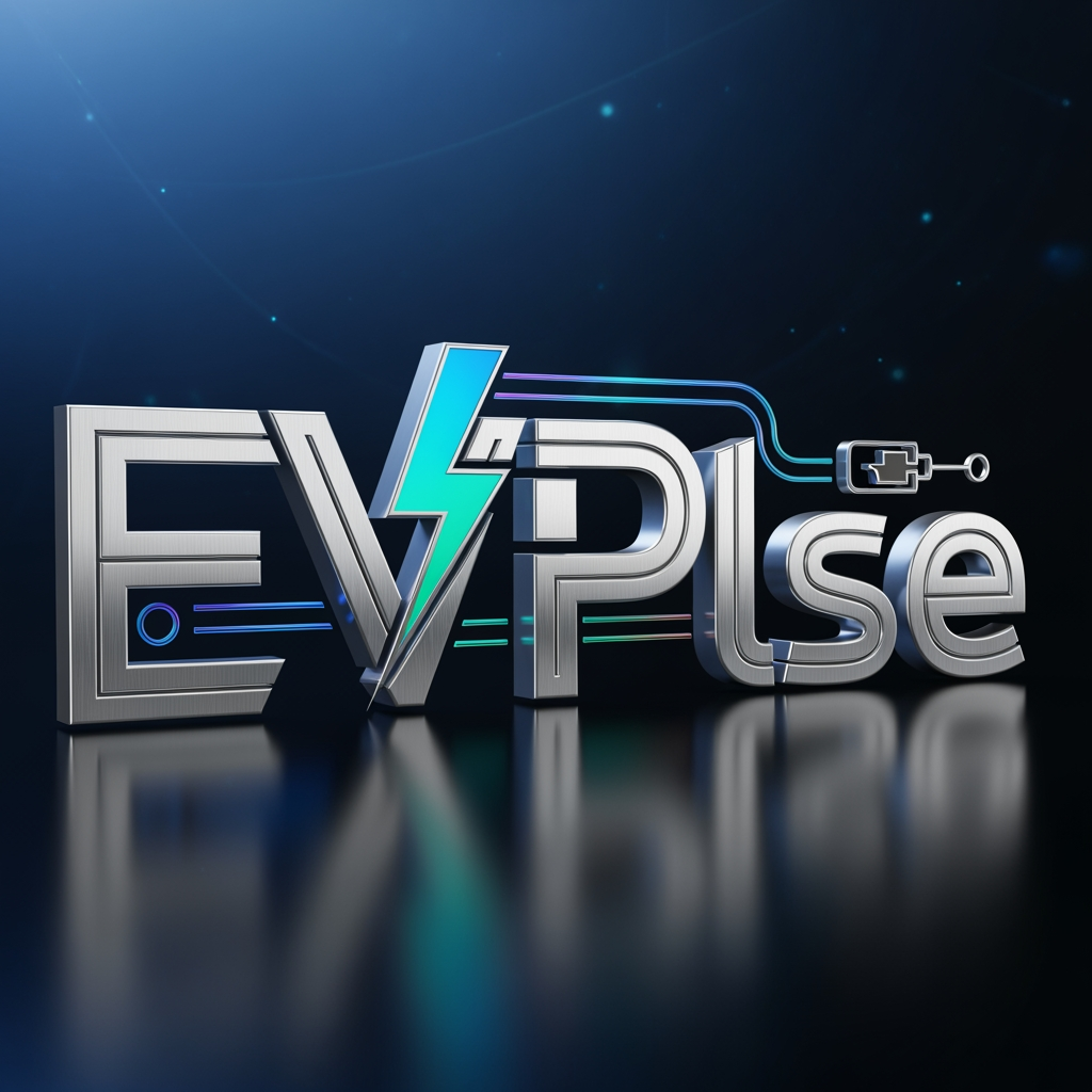 AI Design for Design a world-class, premium 3D logo for the brand name "EVPlse". Create a modern, futuristic, and highly professional identity suitable for an electric vehicle technology platform. The logo should feature sleek geometric typography with a custom-crafted lettermark, integrating subtle EV-inspired elements such as a lightning bolt, energy flow, charging symbol, or dynamic motion lines without looking generic.