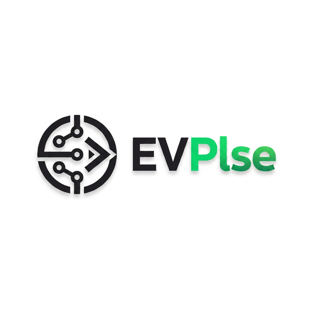 AI Design for Design a modern, professional, and minimalist logo for "EVPlse" inspired by premium automotive and technology brands.

Create a clean circular icon on the left side containing a unique electric mobility symbol made from connected nodes, energy circuits, or abstract EV elements. The icon should be simple, memorable, and scalable.

Place the brand name EVPlse on the right side in bold custom sans-serif typography. Make "EV" appear in deep black or graphite, while "Plse" uses a vibrant electric green gradient to emphasize innovation and sustainability.

Style requirements:

Minimalist and corporate
Flat vector logo with subtle 3D depth
Clean geometric shapes
Strong brand recognition
Premium EV industry appearance
Suitable for website, app, social media, vehicle decals, and business cards
Perfect spacing and alignment
Modern technology company aesthetic

Color Palette:

Graphite Black #111111
Electric Green #00E676
White Background

Composition:

Icon on the left
Text on the right
Horizontal layout
Clean white background
High contrast

Render as a professional branding presentation, vector quality, sharp edges, modern corporate identity, award-winning logo design.