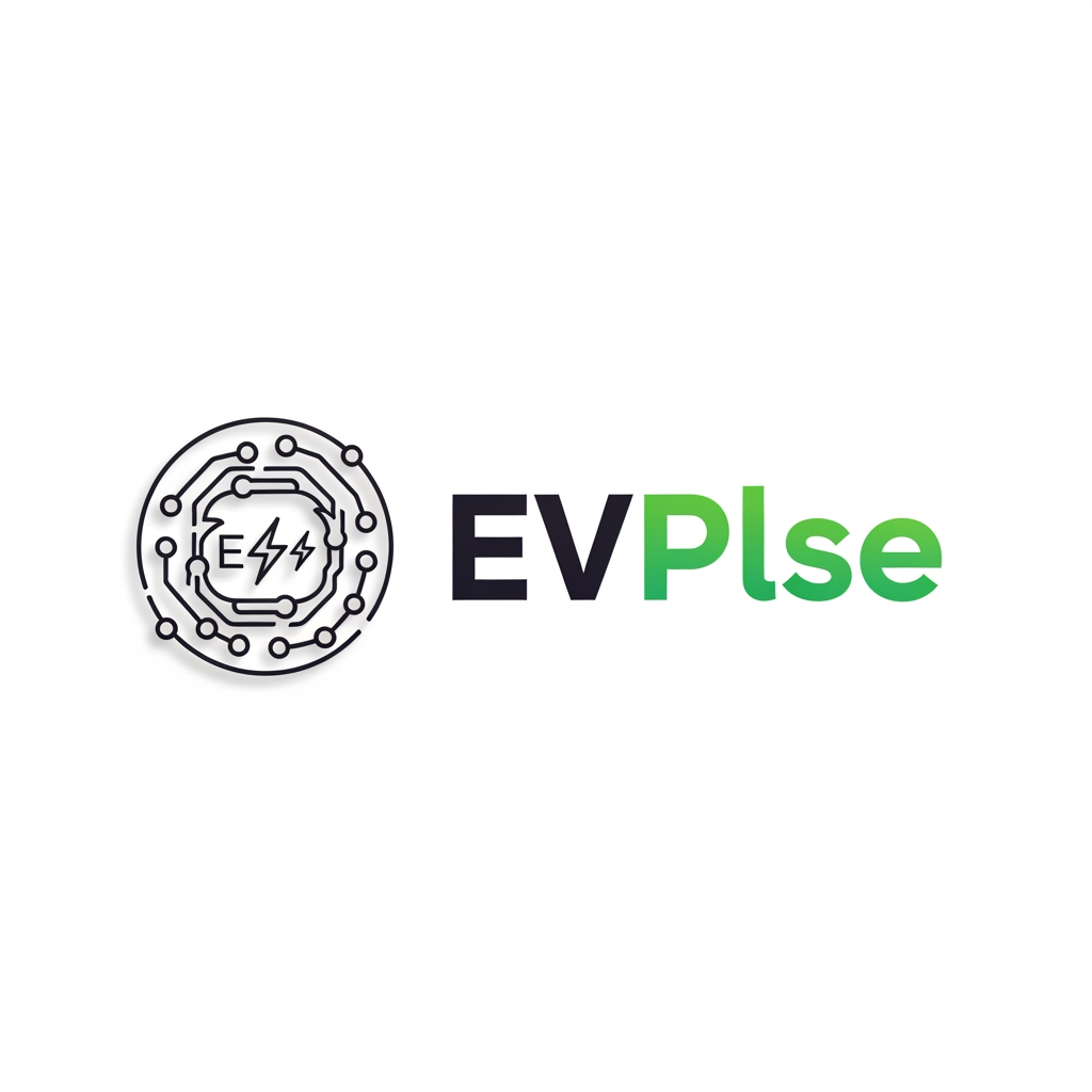 AI Design for Design a modern, professional, and minimalist logo for "EVPlse" inspired by premium automotive and technology brands.

Create a clean circular icon on the left side containing a unique electric mobility symbol made from connected nodes, energy circuits, or abstract EV elements. The icon should be simple, memorable, and scalable.

Place the brand name EVPlse on the right side in bold custom sans-serif typography. Make "EV" appear in deep black or graphite, while "Plse" uses a vibrant electric green gradient to emphasize innovation and sustainability.

Style requirements:

Minimalist and corporate
Flat vector logo with subtle 3D depth
Clean geometric shapes
Strong brand recognition
Premium EV industry appearance
Suitable for website, app, social media, vehicle decals, and business cards
Perfect spacing and alignment
Modern technology company aesthetic

Color Palette:

Graphite Black #111111
Electric Green #00E676
White Background

Composition:

Icon on the left
Text on the right
Horizontal layout
Clean white background
High contrast

Render as a professional branding presentation, vector quality, sharp edges, modern corporate identity, award-winning logo design.