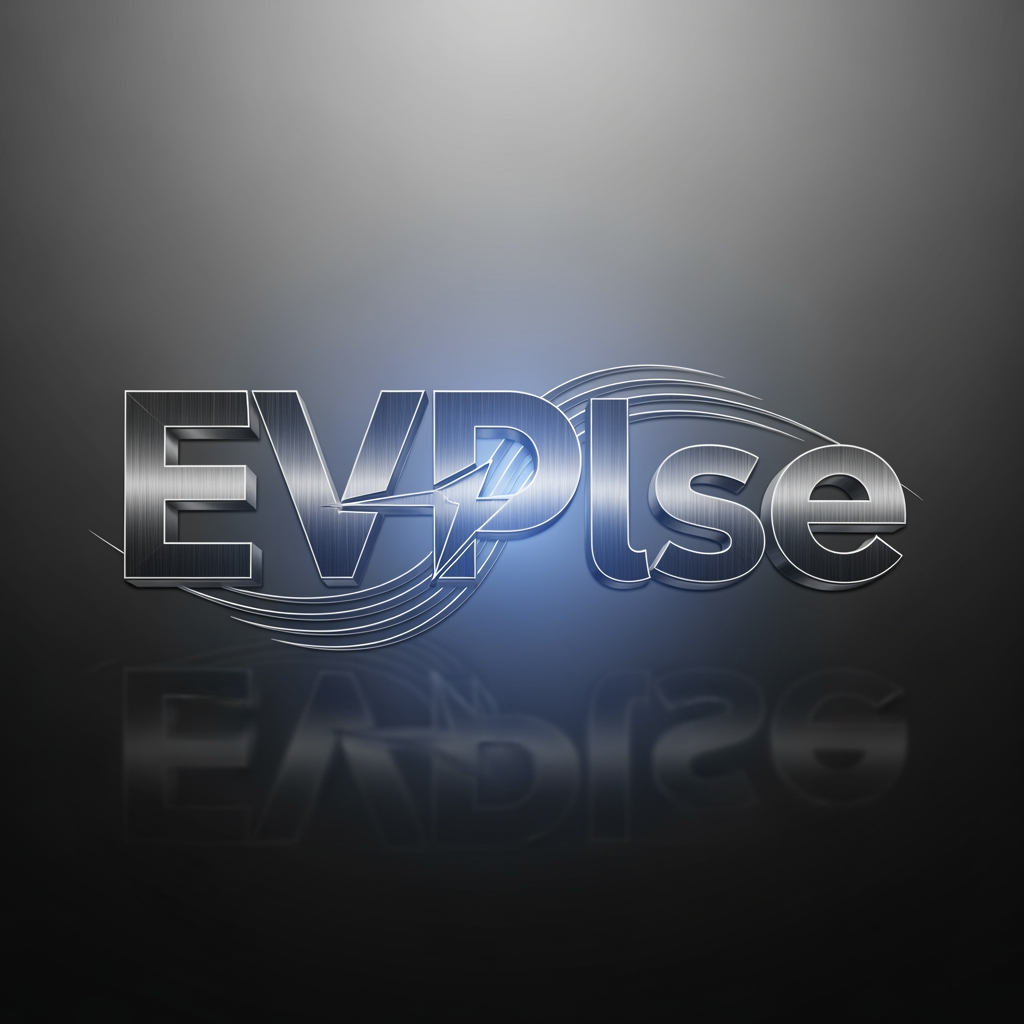 AI Design for Design a world-class, premium 3D logo for the brand name "EVPlse". Create a modern, futuristic, and highly professional identity suitable for an electric vehicle technology platform. The logo should feature sleek geometric typography with a custom-crafted lettermark, integrating subtle EV-inspired elements such as a lightning bolt, energy flow, charging symbol, or dynamic motion lines without looking generic.
