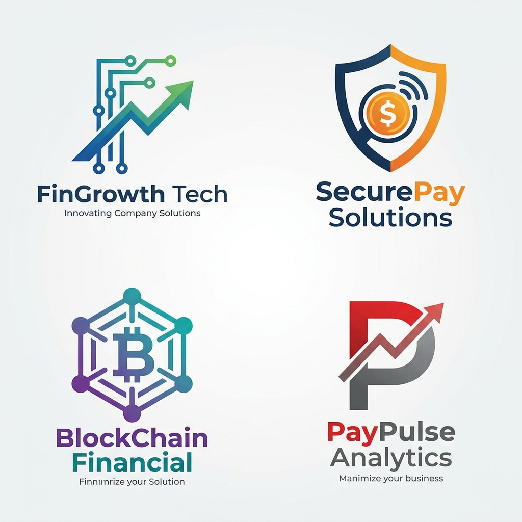 AI Design for create more fintech based logos
