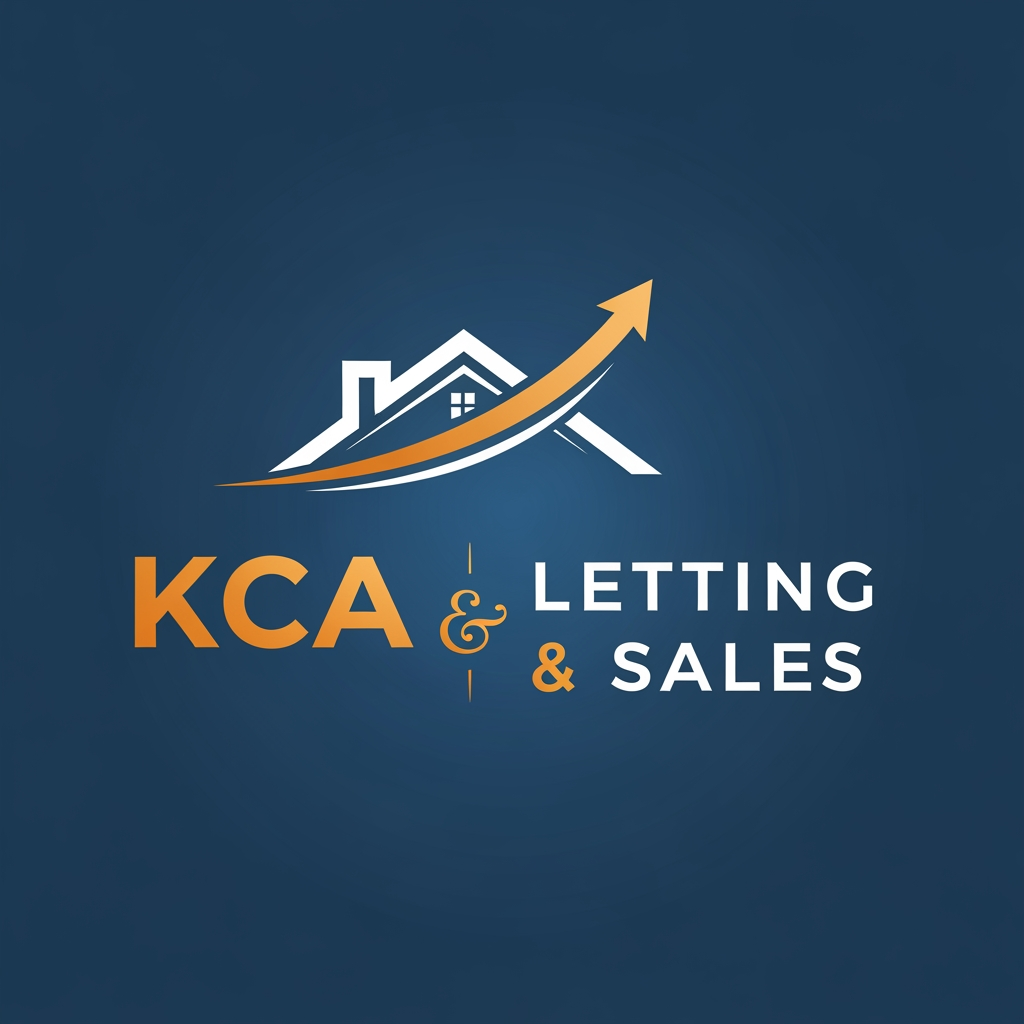 AI Design for i wanna generate a logo. name is KCA LETTING & SALES . this is the brand of real estate. i wanna a unique professional logo. can you make it