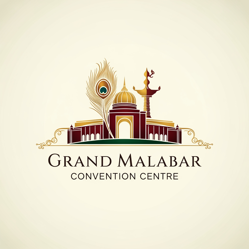 AI Design for GENERATE A LOGO FOR GRAND MALABAR CONVENTION CENTRE need a luxury looking logo