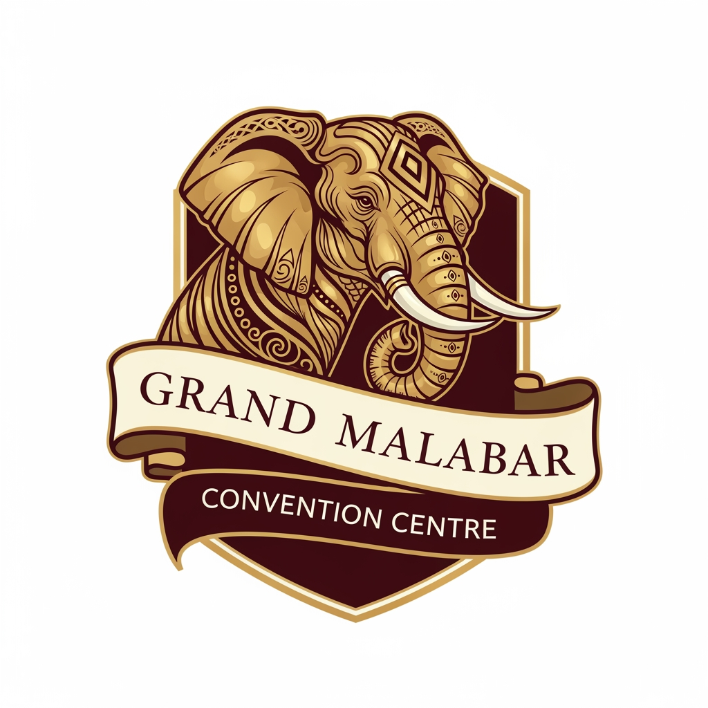 AI Design for GENERATE A LOGO FOR GRAND MALABAR CONVENTION CENTRE need a luxury looking logo