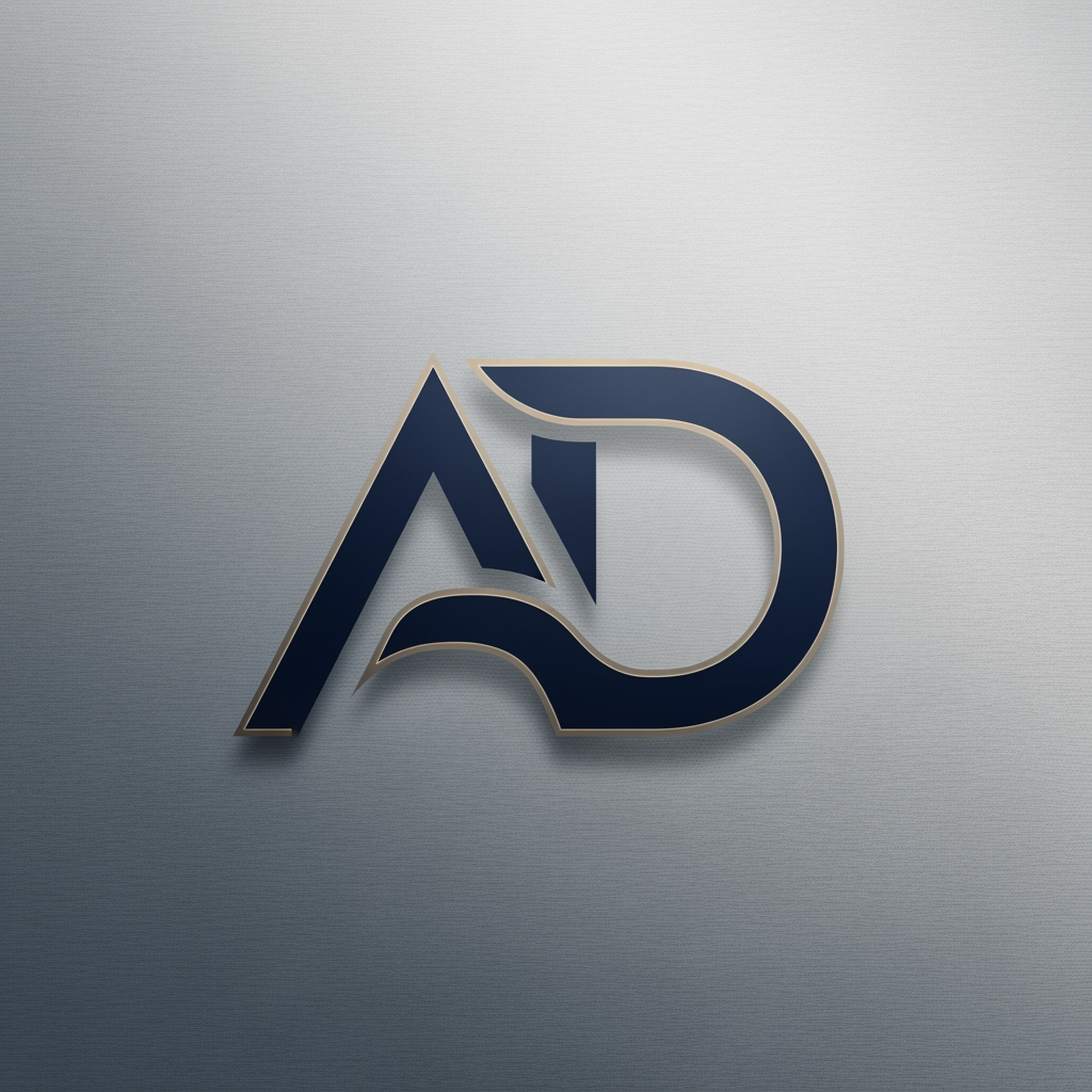 AI Design for A and D  give me best logo design