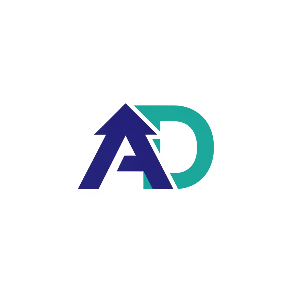 AI Design for A and D  give me best logo design