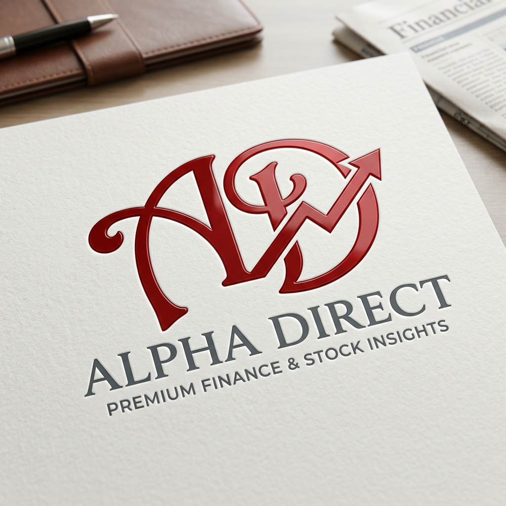 AI Design for A and D  give me best logo design , A should be as it is , for fiancé and stocks website