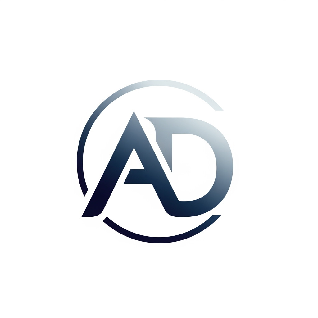 AI Design for A and D  give me best logo design