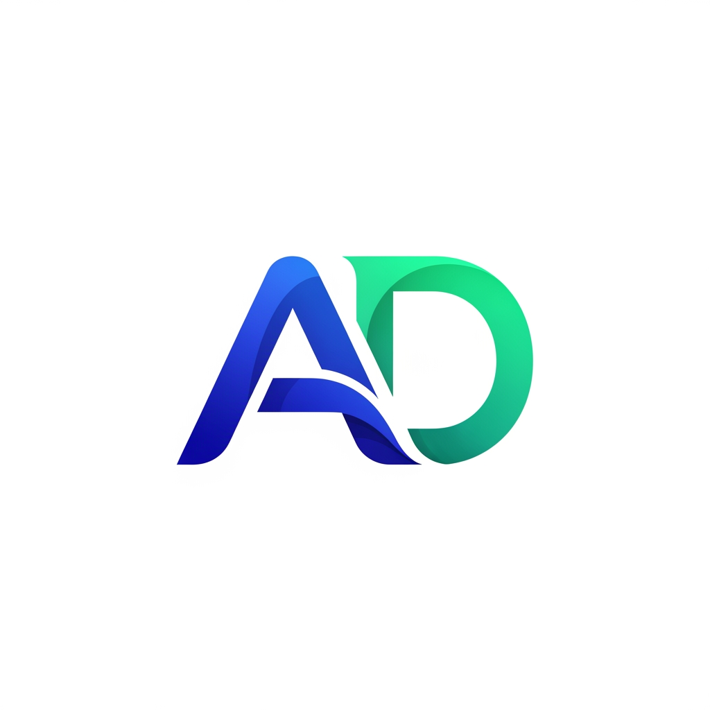 AI Design for A and D  give me best logo design