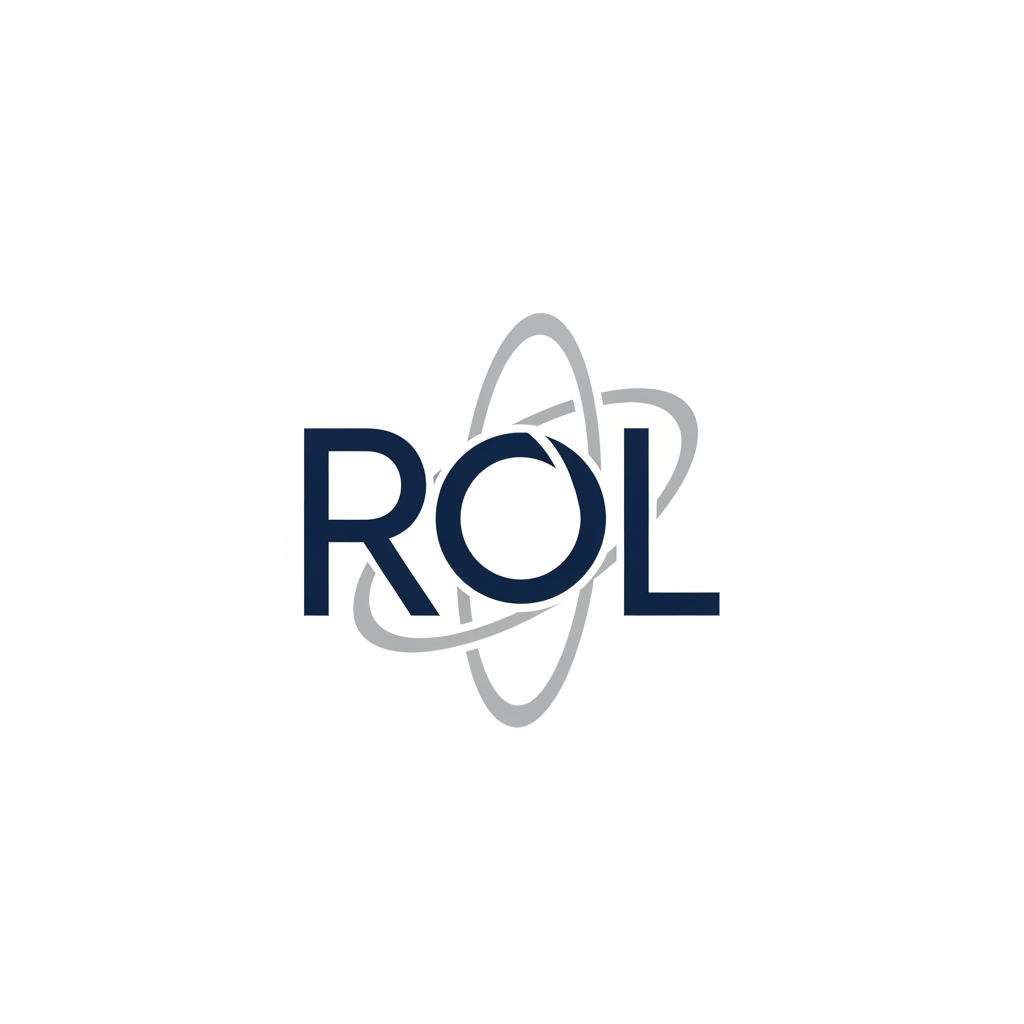 AI Design for make a anagram logo for the name ROL