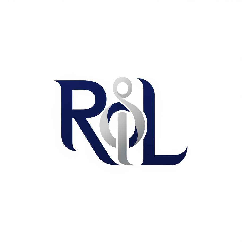 AI Design for make a anagram logo for the name ROL