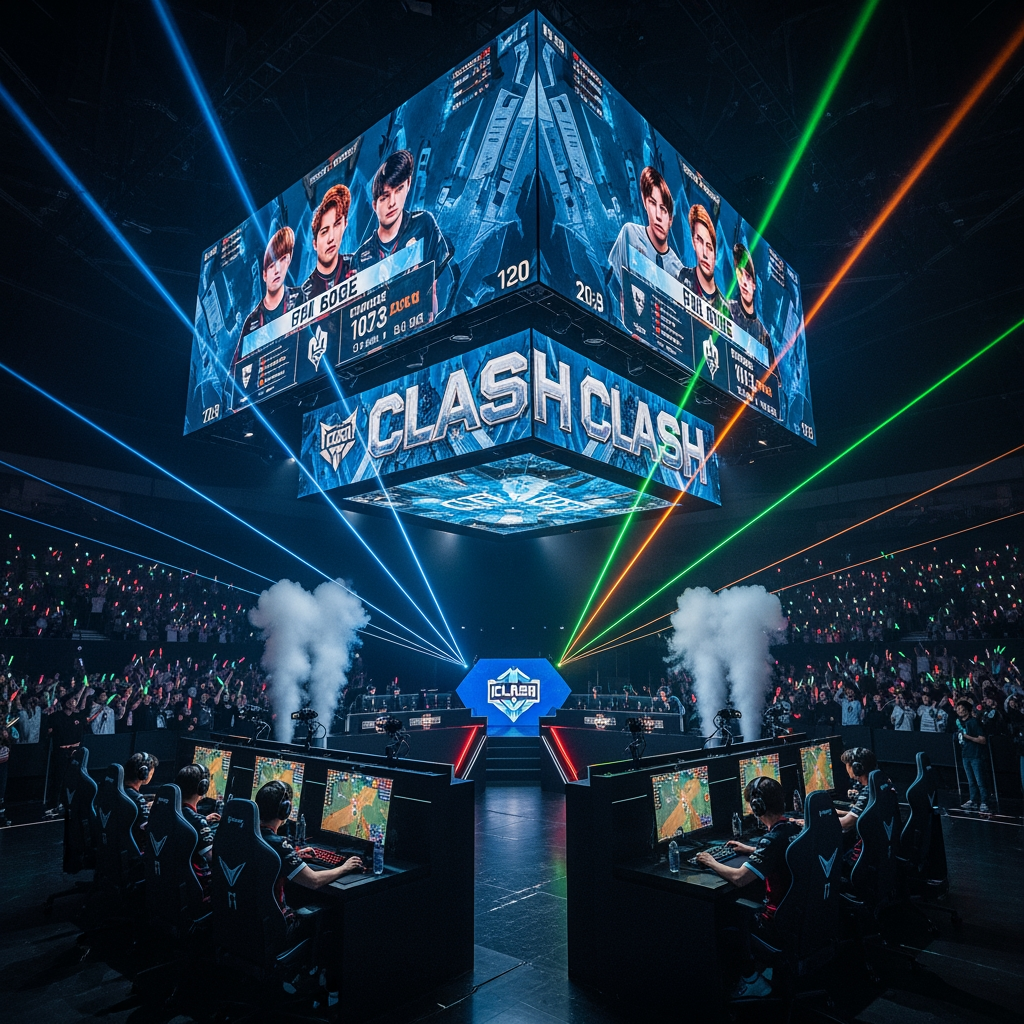 AI Design for CLASH ESPORTS