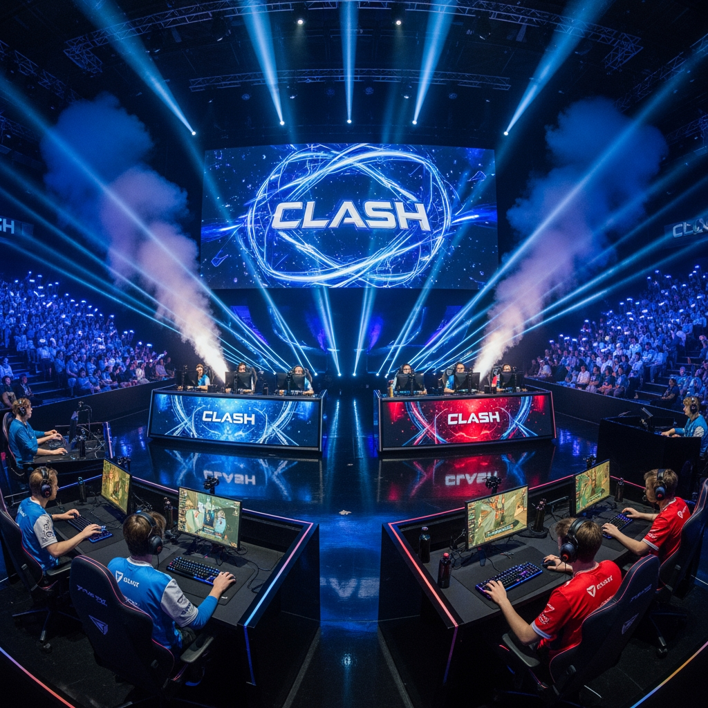 AI Design for CLASH ESPORTS