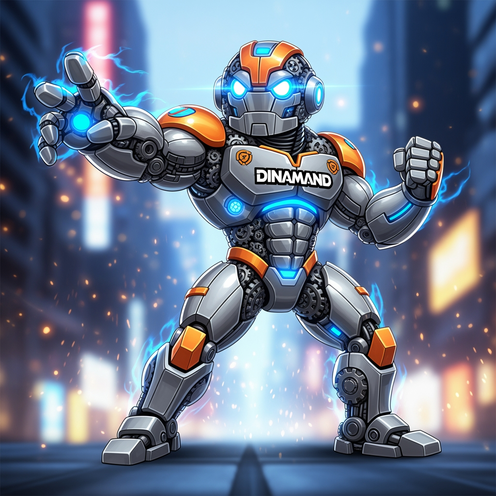 AI Design for Mascotte dinamand