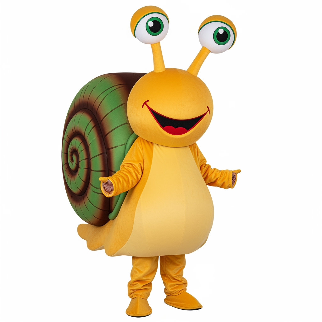 AI Design for Mascotte VAN EEN SLAK