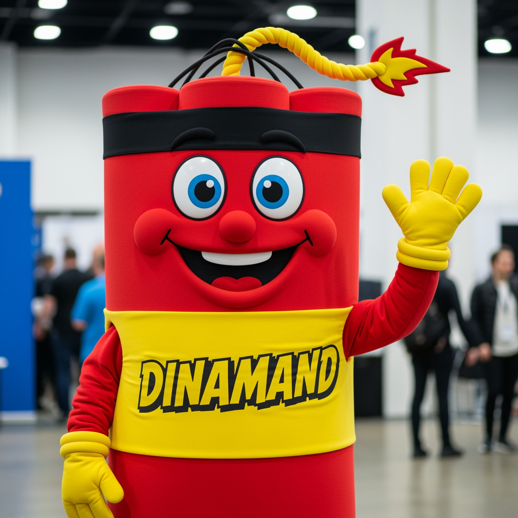 AI Design for Mascotte dinamand