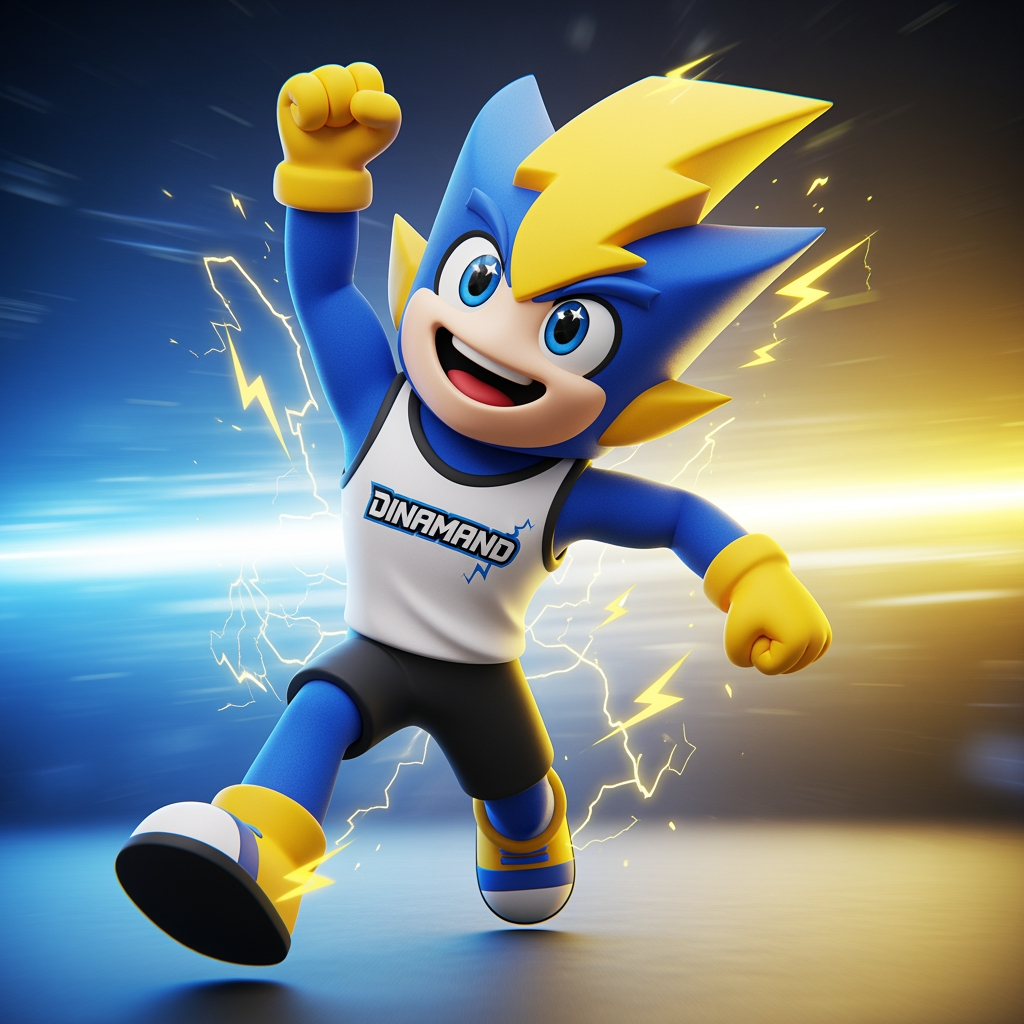 AI Design for Mascotte dinamand