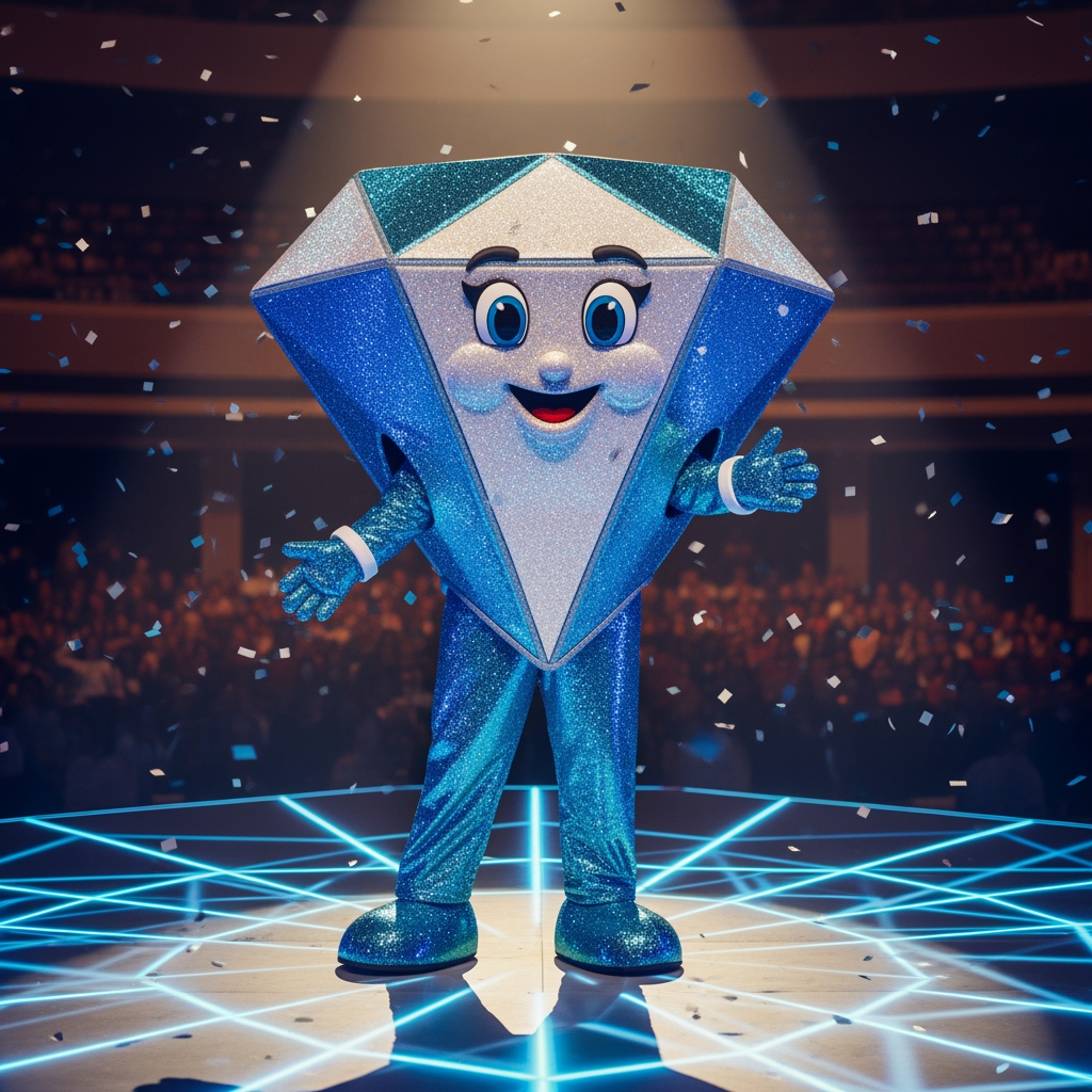 AI Design for Mascotte diamant