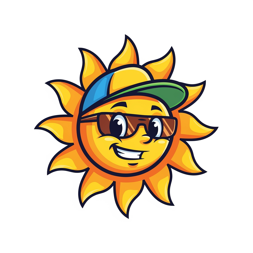 AI Design for Mascotte logo zon