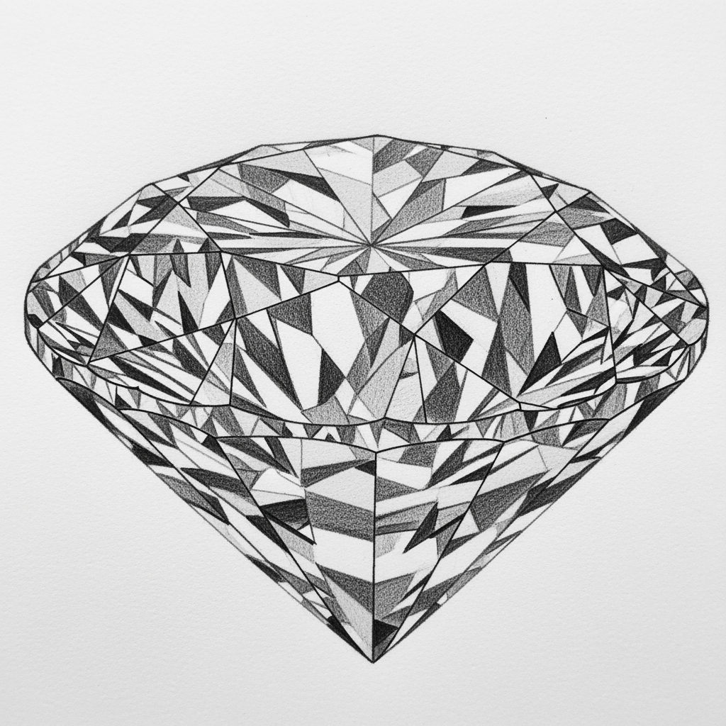 AI Design for diamant tekening
