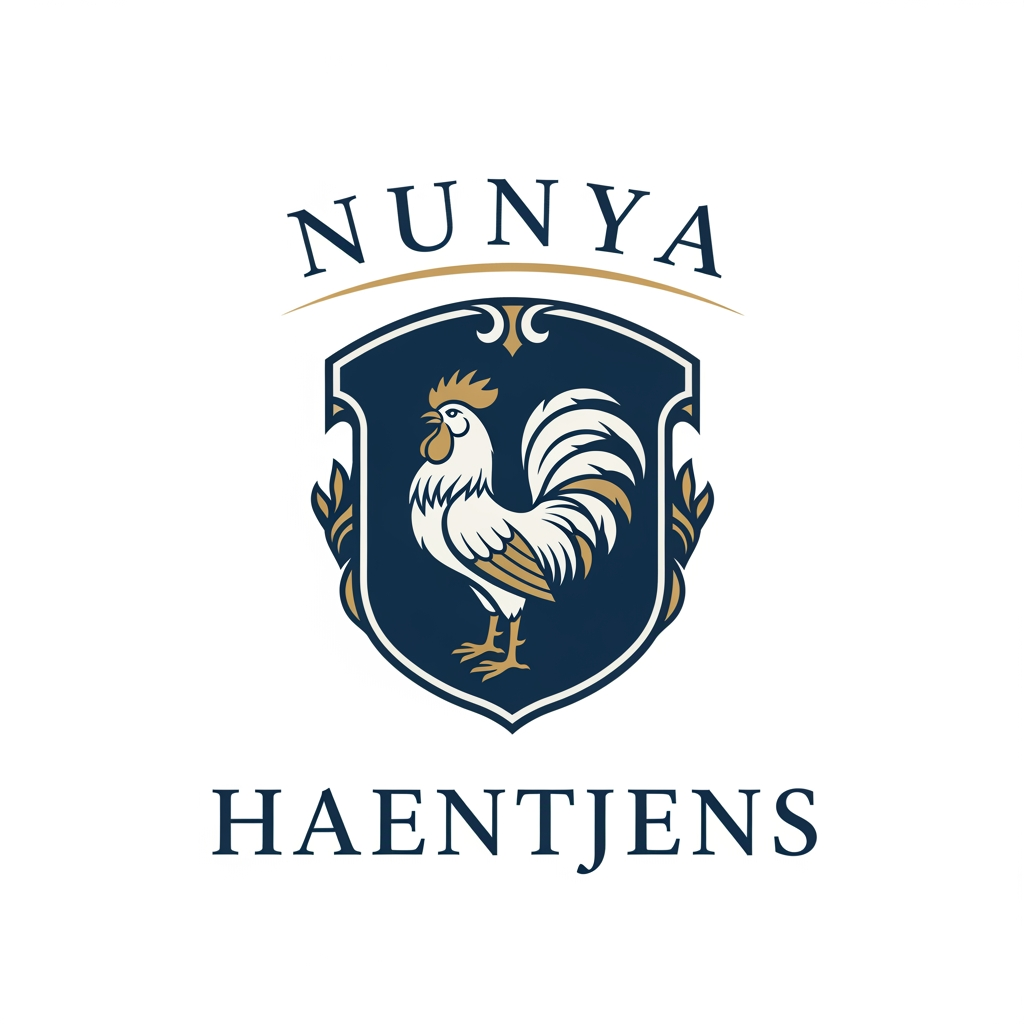 AI Design for MAAK EEN BEELDMERK EN LOGOG DE NAAM NUNYA HAENTJENS