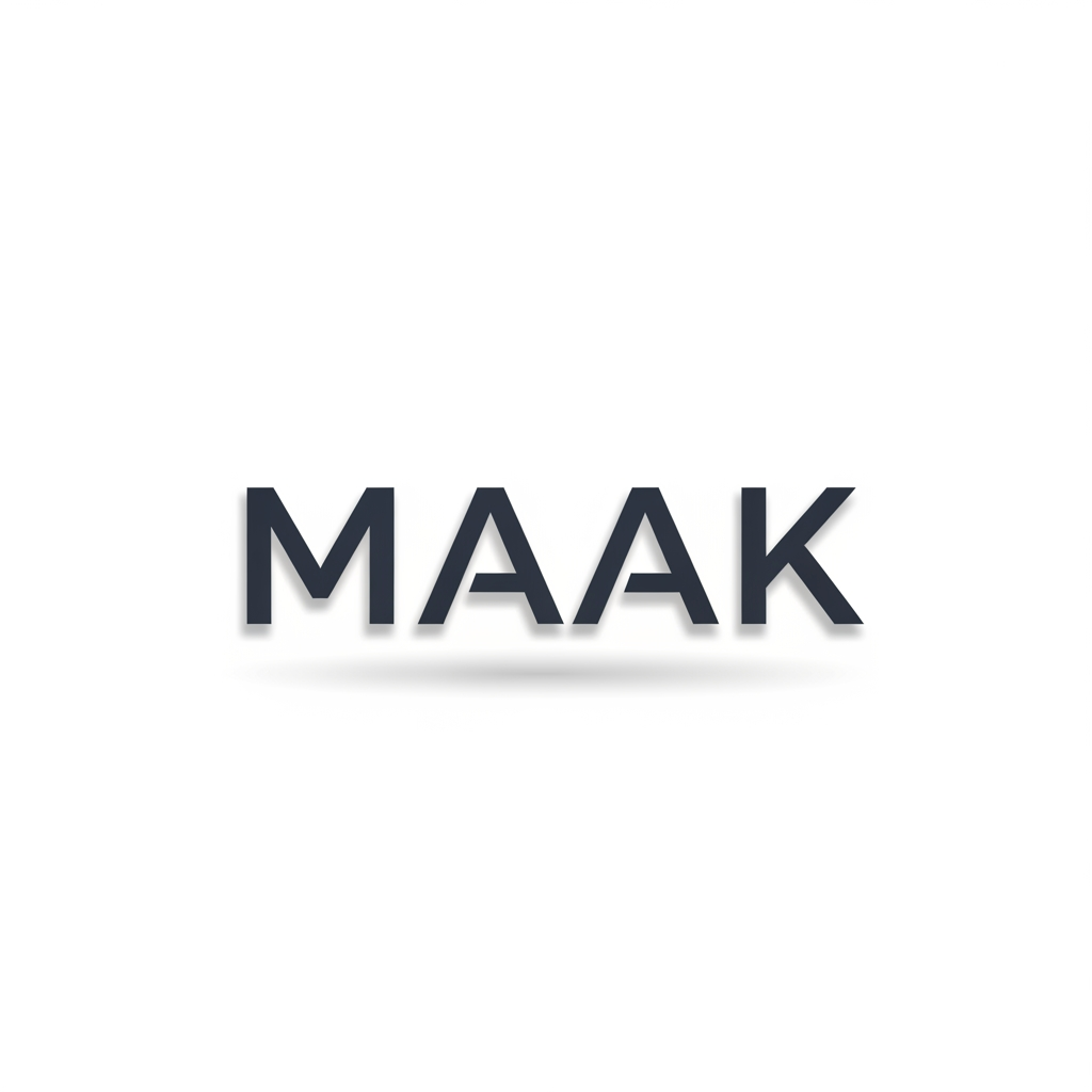 AI Design for MAAK EEN WOORDMERK