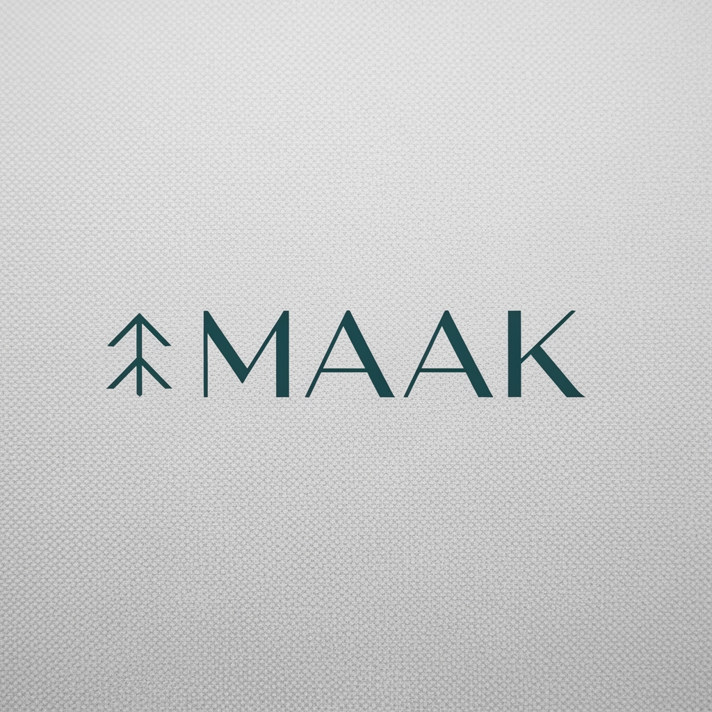 AI Design for MAAK EEN WOORDMERK