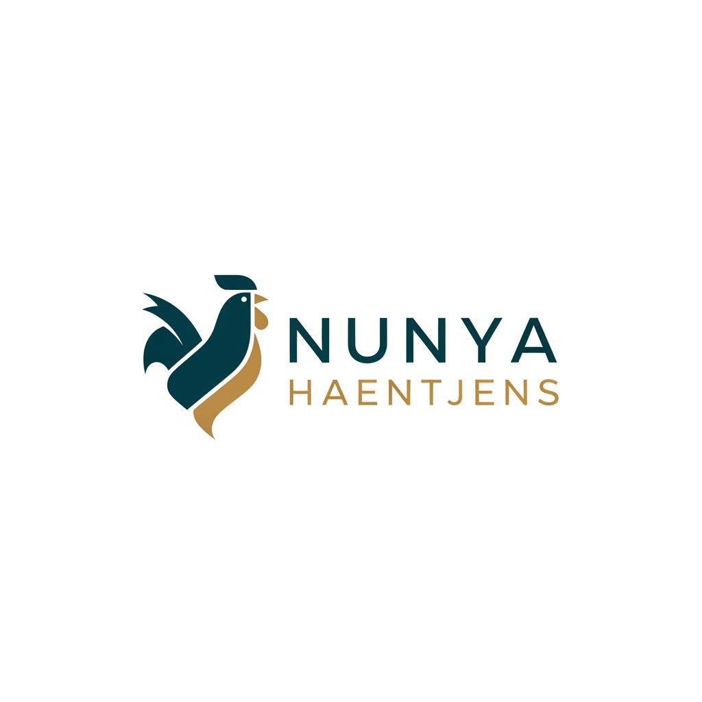 AI Design for MAAK EEN BEELDMERK EN LOGO DE NAAM NUNYA HAENTJENS