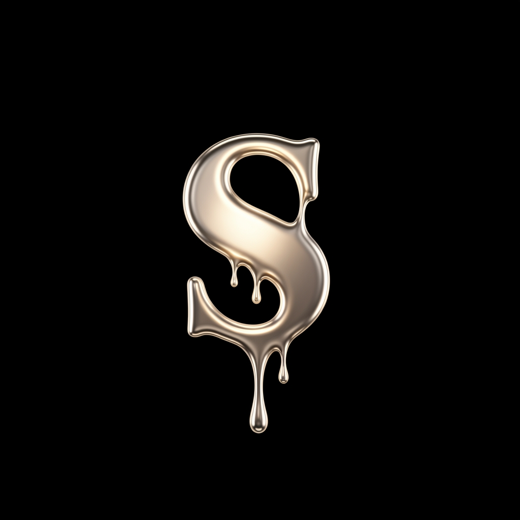 AI Design for create logo melting smooth