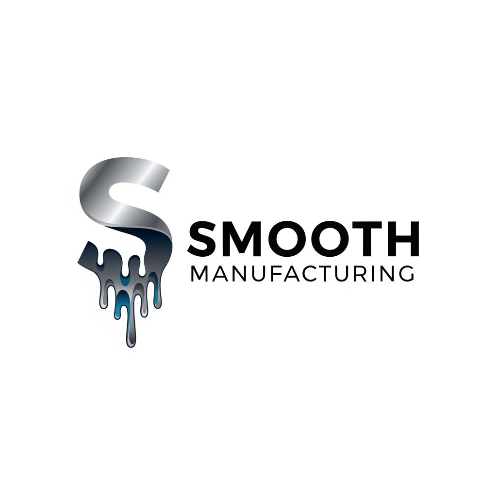 AI Design for create logo melting smooth manufacturing