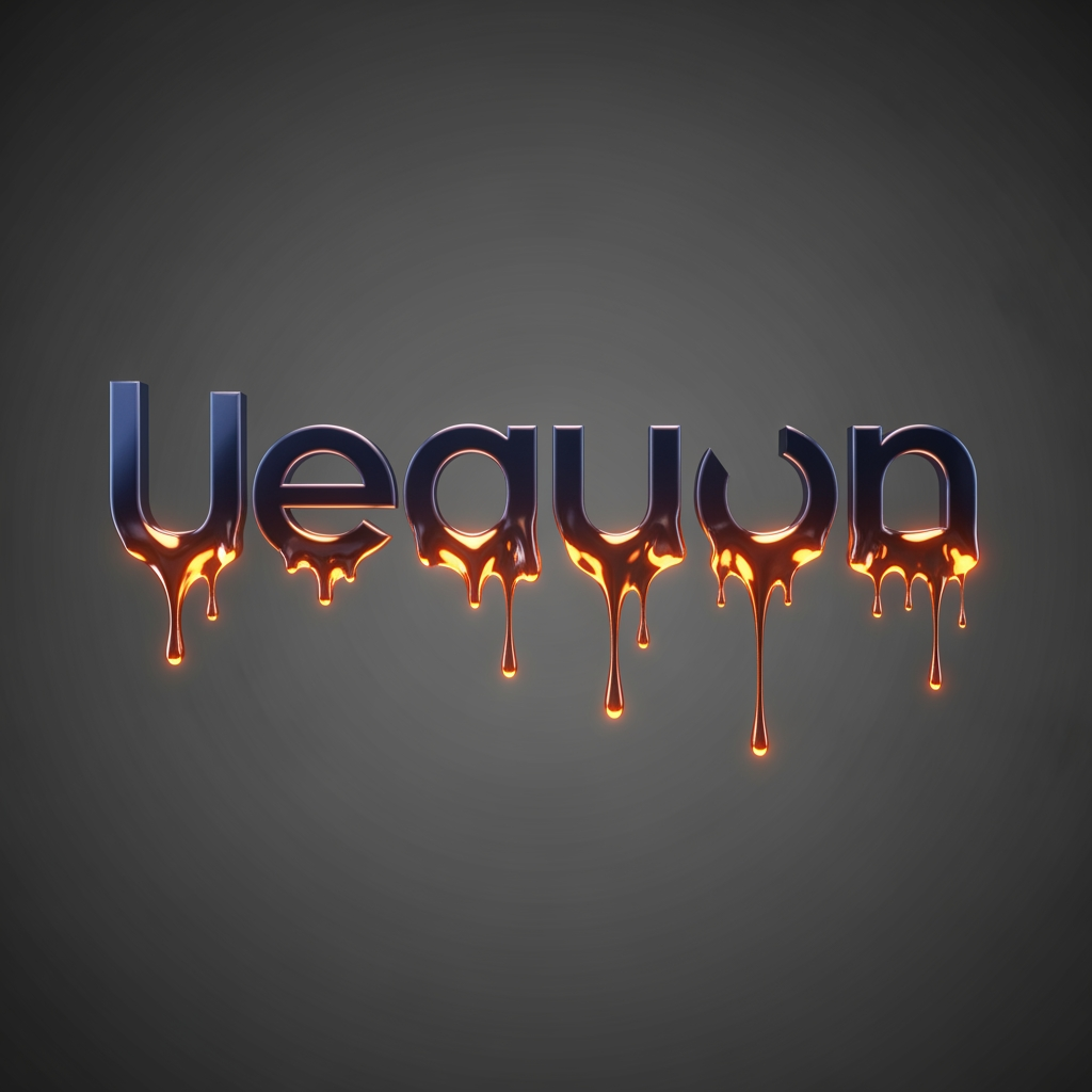 AI Design for create logo melting smooth