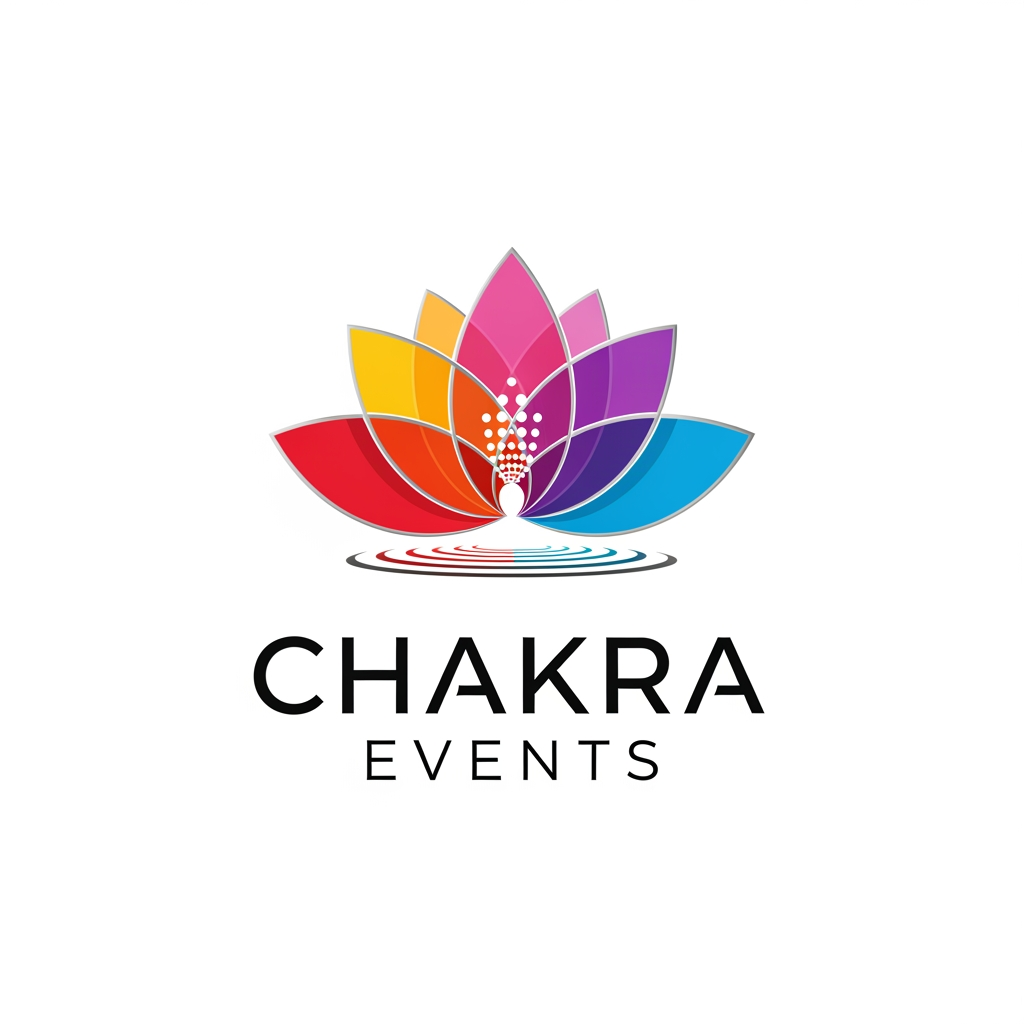 AI Design for create a logo for my event management company Chakra Events