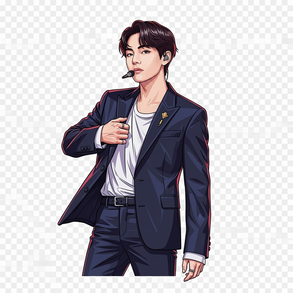 AI Design for transprancy background