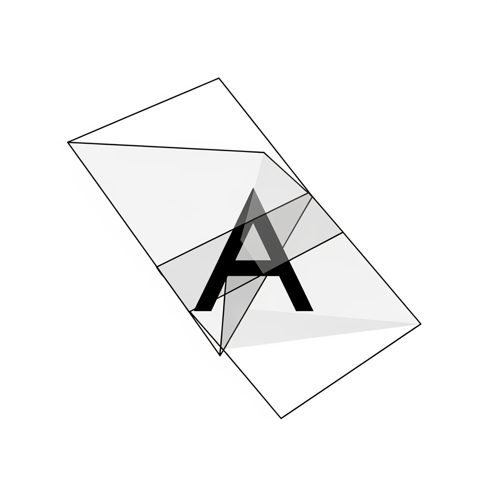AI Design for How about we focus on "The Intersection of Planes"?

Instead of a traditional letter, we visualize two or three overlapping, transparent geometric planes (like walls or floor levels) that create a subtle, hidden "A" in the overlap. It’s abstract, highly architectural, and feels like a 3D space captured on a 2D page.

Why this works:

Timeless: Geometry never goes out of style.
Professional: It looks like a high-end structural diagram.
Flexible: It’s just as effective in a giant site sign as it is on a tiny social media favicon.
If you’re ready to see what that looks like, try this prompt in the image bar:

Minimalist logo design for an architecture studio, abstract intersecting geometric planes forming a subtle letter A, clean architectural lines, vector style, high-end, sophisticated, black on white, balanced, precise, timeless, professional.

Does that spark a better direction, or should we lean into something more organic and less "grid-like"?
