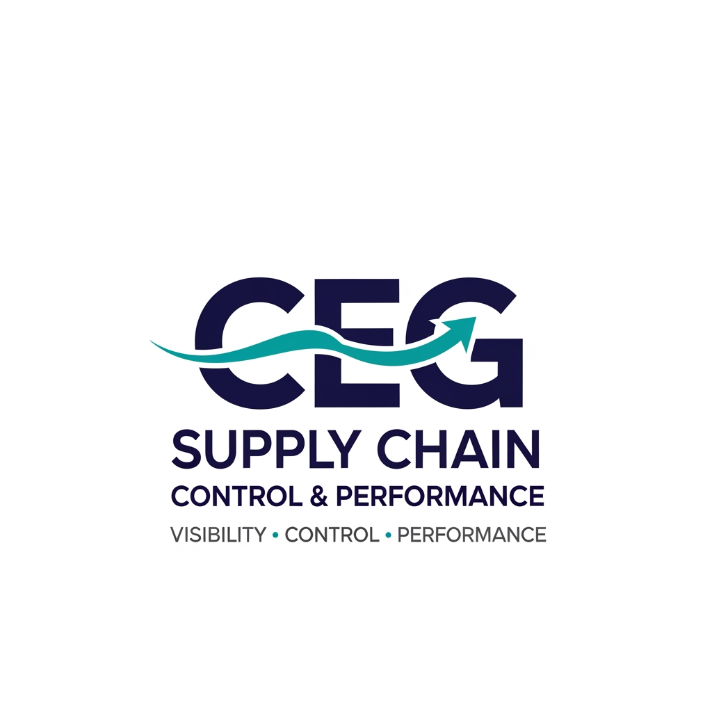 AI Design for Design a world-class premium corporate logo for "CEG Supply Chain Control & Performance".

Style:
Minimalist, modern, Fortune 500 consulting firm aesthetic, clean geometric design, luxury corporate branding, flat vector logo, highly professional, timeless, scalable, suitable for website, business cards, presentations and corporate documents.

Concept:
Create a unique monogram using the letters CEG. Integrate subtle elements representing supply chain execution, operational control, coordination, performance improvement, reliability, flow, connectivity and business growth.

Avoid:
Generic globe icons, stock arrows, clipart, overly complex graphics, 3D effects, shadows, gradients, busy layouts.

Color Palette:
Deep Navy Blue (#0B1F3A)
Professional Teal (#00A3A3)
Premium Silver Gray (#A7B1BC)

Typography:
Bold modern sans-serif typography, executive consulting style, clean spacing, strong visual hierarchy.

Brand Personality:
Reliable, Strategic, Controlled, Intelligent, High Performance, Global, Executive-Level Consulting.

Logo Variations:
1. Icon Only
2. Horizontal Logo
3. Stacked Logo
4. Monochrome Black Version
5. White Transparent Version

Deliverables:
Transparent background PNG, SVG, Vector AI/EPS format, ultra-high resolution, brand guideline presentation quality.

Visual Inspiration:
McKinsey, Deloitte, Accenture, Kearney, Gartner, IBM Consulting, Supply Chain Control Tower concepts.

Tagline Integration:
"Visibility • Control • Performance"

Create a unique award-winning logo that looks like a global consulting and operational excellence firm generating millions in enterprise revenue.